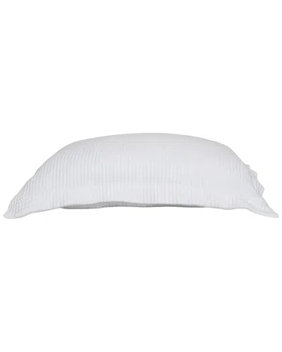 Rest And Reset Rest & Reset Murmur Quilt Euro Sham In White