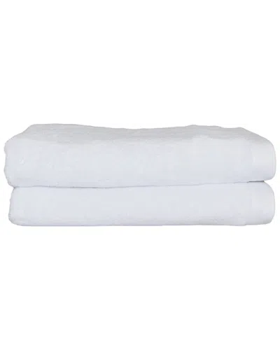 Rest And Reset Rest & Reset Oasis Towels 2pc Hand Towel Set In White