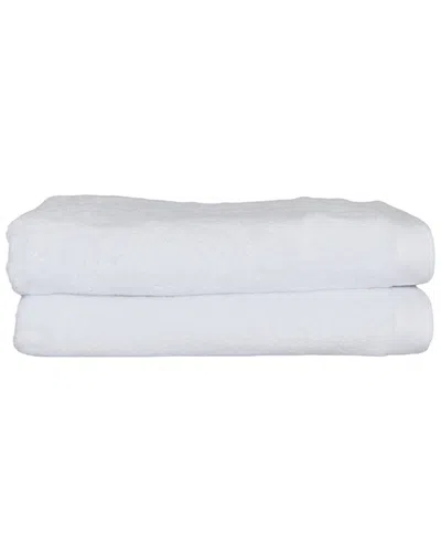 Rest And Reset Rest & Reset Oasis Towels 2pc Towel Set In White