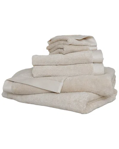Rest And Reset Rest & Reset Oasis Towels 6pc Bath Sheet Set In White
