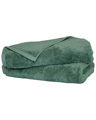 Rest And Reset Rest & Reset Ritual Towel 2pc Hand Towel Set In Green