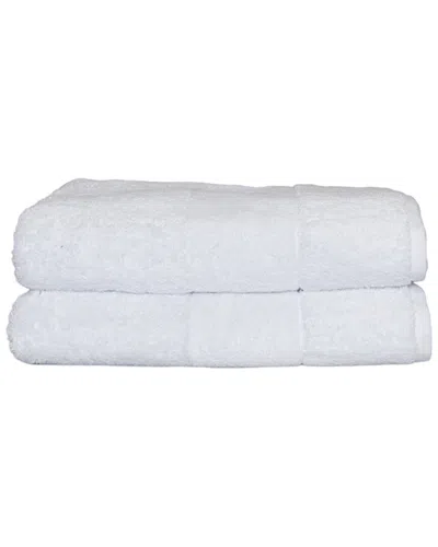Rest And Reset Rest & Reset Ritual Towel 2pc Hand Towel Set In White