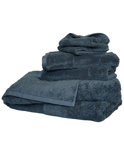 Rest And Reset Rest & Reset Ritual Towel 6pc Towel Set In Blue