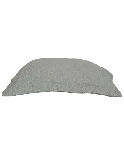 Rest And Reset Rest & Reset Veil Quilt Pillow In Gray