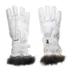 Restelli "269" Leather Gloves In White