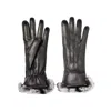 Restelli "85" Leather Gloves In Black