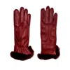Restelli "85" Leather Gloves In Brown