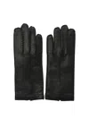 Restelli Stitched Gloves In Black