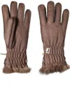 Restelli Gloves Accessories In Brown