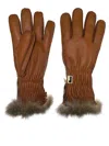 Restelli Gloves In Brown