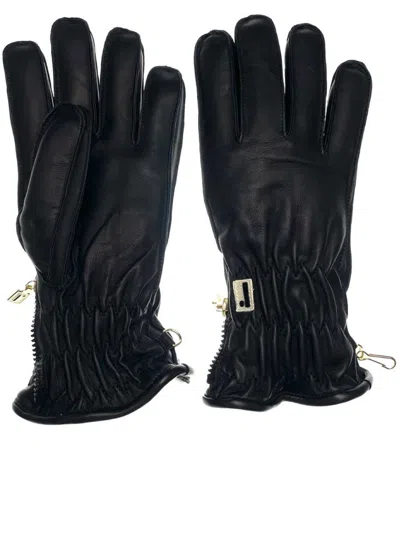 Restelli Lamb Nappa Accessories In Black