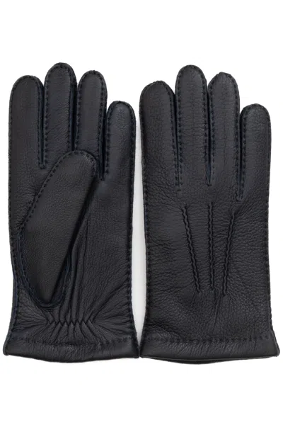 Restelli Men's Winter Gloves - Classic Casual Style In Black