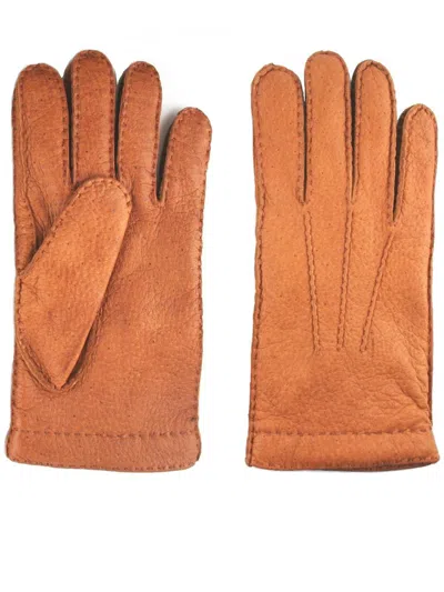 Restelli Peccary Cash Accessories In Brown