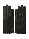 Restelli Stitched Gloves In Black
