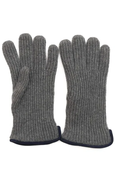 Restelli Stylish Gloves For Men - Fw24 Collection In Gray