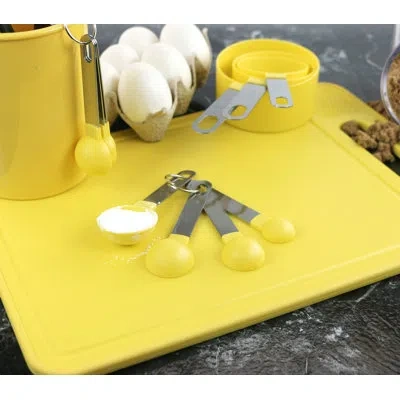 Reston Lloyd 4 Piece Measuring Spoon Set In Lemon