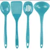 Reston Lloyd 4pc Utensil Set Turquoise In Blue
