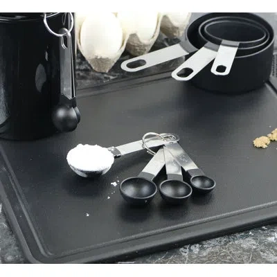 Reston Lloyd 8pc Measuring Cup & Spoon Set In Black