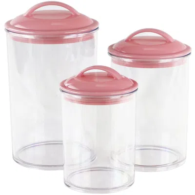 Reston Lloyd Calypso Basics By  Acrylic Storage Canisters, Set Of 3 In Multi