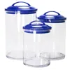Reston Lloyd Calypso Basics By  Acrylic Storage Canisters, Set Of 3 In Multi