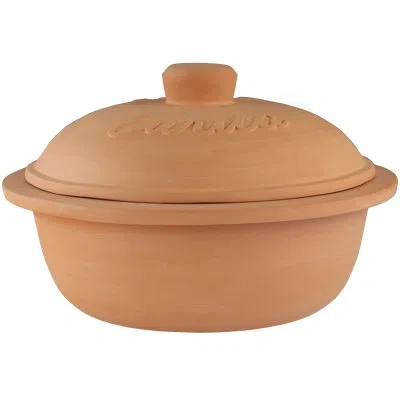Reston Lloyd Eurita 4 Quart Clay Dutch Oven In Brown