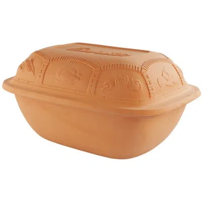 Reston Lloyd Eurita 7.2 Quart Clay Roaster In Brown