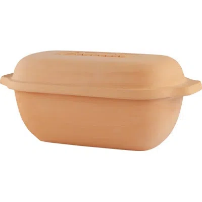 Reston Lloyd Eurita Clay Loaf Pan With Lid In Copper