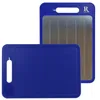 Reston Lloyd, Ltd. 74705 Cutting Board/defroster, & More, Indigo In Multi