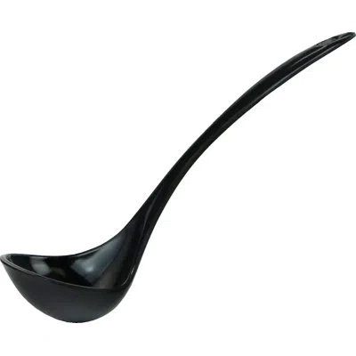 Reston Lloyd Melamine Cooking Ladle In Black
