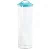 Reston Lloyd Pasta Acrylic Canister With Air Tight Lid In Blue