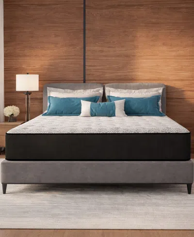 Restonic Ascot 12.5" Medium Tight Top Mattress In A Box, Full In Transparent