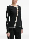 Resume Button-up Cardigan In Black