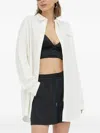 Resume Buttoned Logo Shirt In White