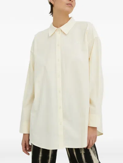 Resume Buttoned Long-sleeved Shirt In Neutral