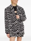 Resume Cutout Ribbed Sweater In Black