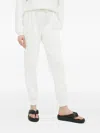 Resume Drawstring Track Pants In White
