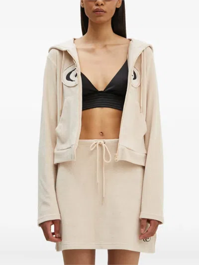 Resume Drawstring-waist Mini Skirt In Neutral