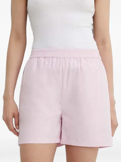 Resume Elasticated-waistband Logo-embroidered Shorts In Pink
