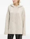 Resume Hooded Sweater In Neutral