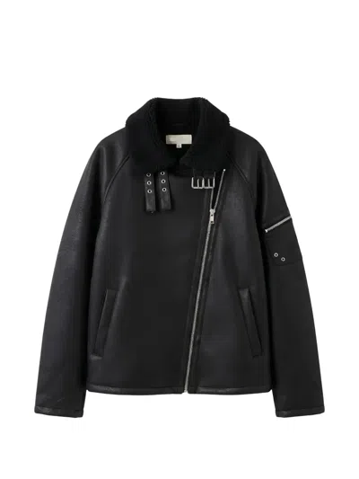 Reternity Aero Shearling Jacket In Black