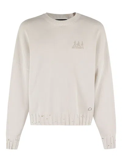 Reternity Creative Dept. Distressed-knit Sweater