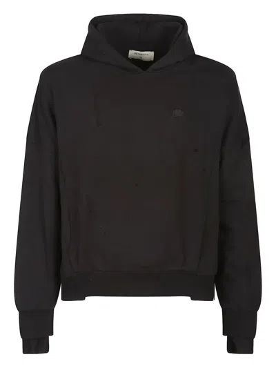 RETERNITY DISTRESSED COTTON HOODIE