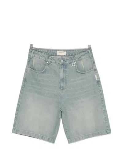 Reternity Distressed Shorts In Blue