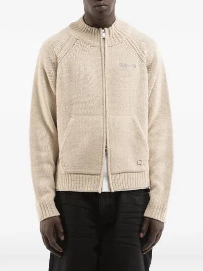 Reternity Éclat Zip-up Sweater In Neutral