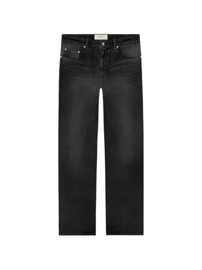 Reternity Essential Straight-fit Jeans In Black