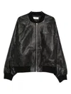 Reternity Faux-leather Zip Jacket In Black
