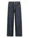Reternity Five-pocket Straight-leg Jeans In Blue