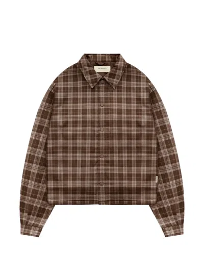 Reternity Flannel Shirt In Brown
