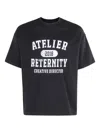 Reternity Graphic-print T-shirt In Black