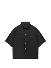 Reternity Le Progres Logo-print Shirt In Black